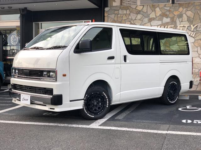 ハイエースバン ロングＤＸ　Ｃａｌ’ｓｍｏｔｏｒ　Ｃａｒｉｃａ　キャンピングカー仕様　ＡＬＰＩＮＥＢＩＧＸ　ＥＴＣ　ベッドキット　１６インチホイール　アラウンドビューモニター　カープレイ　プリクラッシュセーフティ（18枚目）