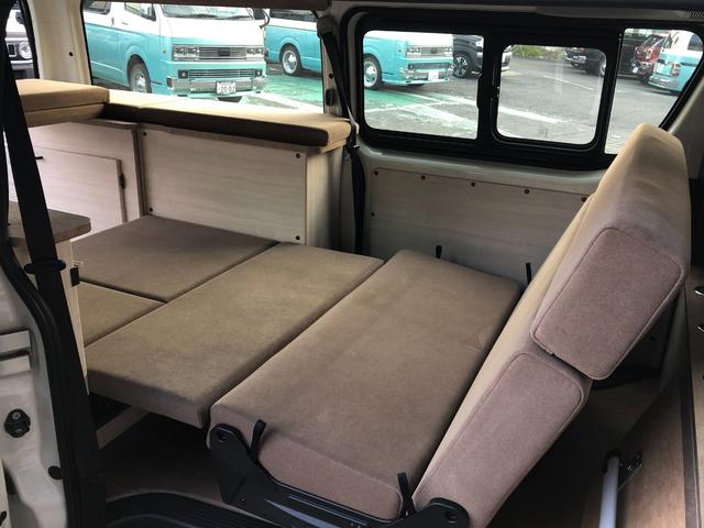 ハイエースバン ロングＤＸ　Ｃａｌ’ｓｍｏｔｏｒ　Ｃａｒｉｃａ　キャンピングカー仕様　ＡＬＰＩＮＥＢＩＧＸ　ＥＴＣ　ベッドキット　１６インチホイール　アラウンドビューモニター　カープレイ　プリクラッシュセーフティ（60枚目）