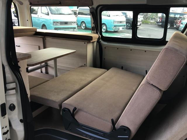 ハイエースバン ロングＤＸ　Ｃａｌ’ｓｍｏｔｏｒ　Ｃａｒｉｃａ　キャンピングカー仕様　ＡＬＰＩＮＥＢＩＧＸ　ＥＴＣ　ベッドキット　１６インチホイール　アラウンドビューモニター　カープレイ　プリクラッシュセーフティ（61枚目）
