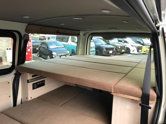 ハイエースバン ロングＤＸ　Ｃａｌ’ｓｍｏｔｏｒ　Ｃａｒｉｃａ　キャンピングカー仕様　ＡＬＰＩＮＥＢＩＧＸ　ＥＴＣ　ベッドキット　１６インチホイール　アラウンドビューモニター　カープレイ　プリクラッシュセーフティ（76枚目）