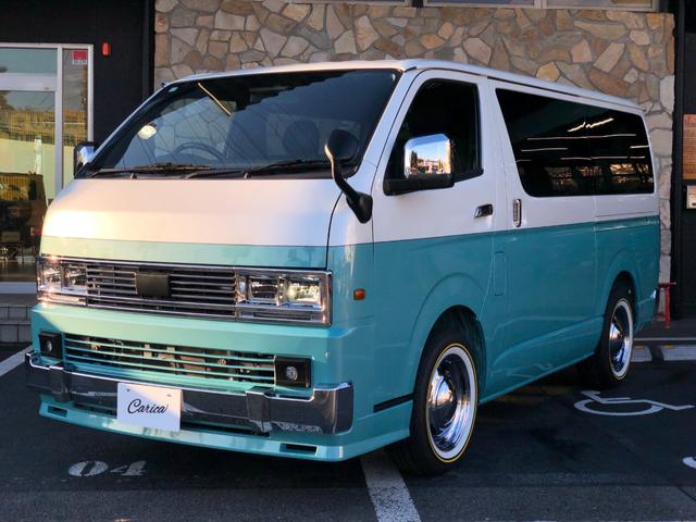 ハイエースバン スーパーＧＬ　ダークプライムＩＩ　Ｃａｌ’ｓｍｏｔｏｒ　Ｃａｒｉｃａ　両側パワスラ　Ｂカメ　クリアランスソナー　ＥＴＣ　パーキングサポートブレーキ　ホワイトリボンタイヤ　ムーンクロームホイール１６インチ（12枚目）