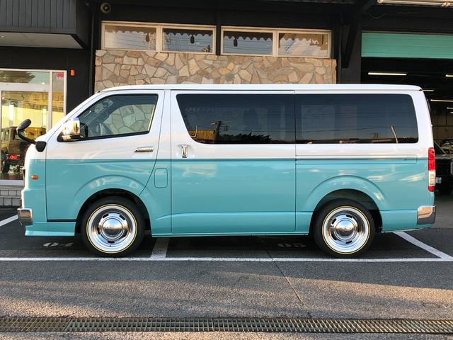 ハイエースバン スーパーＧＬ　ダークプライムＩＩ　Ｃａｌ’ｓｍｏｔｏｒ　Ｃａｒｉｃａ　両側パワスラ　Ｂカメ　クリアランスソナー　ＥＴＣ　パーキングサポートブレーキ　ホワイトリボンタイヤ　ムーンクロームホイール１６インチ（18枚目）