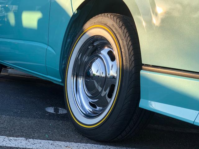 ハイエースバン スーパーＧＬ　ダークプライムＩＩ　Ｃａｌ’ｓｍｏｔｏｒ　Ｃａｒｉｃａ　両側パワスラ　Ｂカメ　クリアランスソナー　ＥＴＣ　パーキングサポートブレーキ　ホワイトリボンタイヤ　ムーンクロームホイール１６インチ（36枚目）