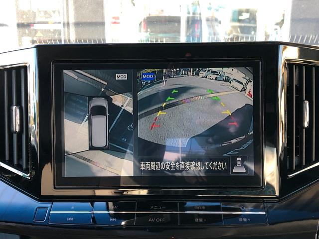 エルグランド ２５０ハイウェイスターＳ　アーバンクロム　純正ナビ／ドラレコ（ナビ連動）／ＥＴＣ／バックカメラ／インテリジェント　アラウンドビューモニター／地デジ／両側パワスラ／クルコン／純正アルミホイール１８インチ／助手席オットマン／プッシュスタート（9枚目）