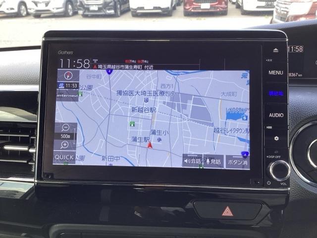 Ｎ－ＢＯＸカスタム ＥＸターボ　禁煙車　ワンオーナー　ホンダセンシング　純正８インチナビ　ミュージックサーバー　Ｂｌｕｅｔｏｏｔｈ　ＵＳＢ　フルセグ　リアカメラ　パドルシフト　シートヒーター　純正前後ドラレコ　両側電動ドア　ＬＥＤ（4枚目）
