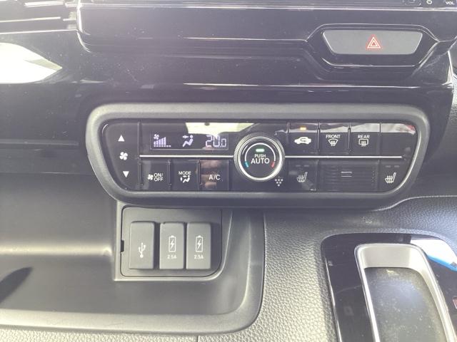 Ｎ－ＢＯＸカスタム ＥＸターボ　禁煙車　ワンオーナー　ホンダセンシング　純正８インチナビ　ミュージックサーバー　Ｂｌｕｅｔｏｏｔｈ　ＵＳＢ　フルセグ　リアカメラ　パドルシフト　シートヒーター　純正前後ドラレコ　両側電動ドア　ＬＥＤ（9枚目）