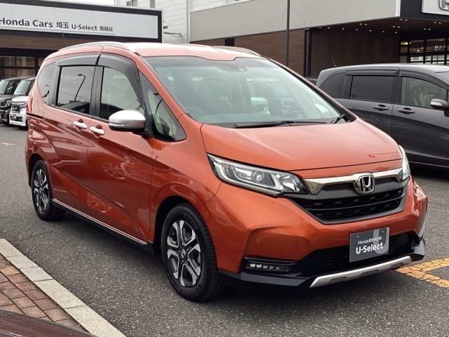 フリード クロスター・ホンダセンシング　禁煙車　ワンオーナー　点検パック当社実施済み　ナビ　ミュージックサーバー　Ｂｌｕｅｔｏｏｔｈ　ＵＳＢ　フルセグ　リアカメラ　ＥＴＣ　シートヒーター　純正前後ドラレコ　両側電動ドア　ＬＥＤ　ドアバイザー（33枚目）