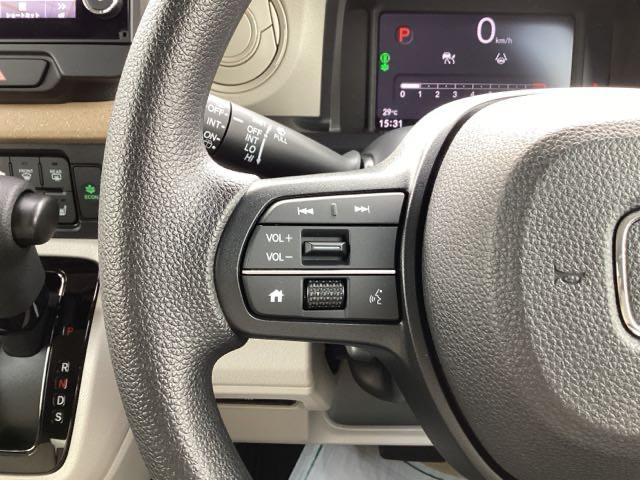 Ｎ－ＢＯＸ ベースグレード　禁煙車　当社元試乗車　ホンダセンシング　純正９インチナビ　ミュージックサーバー　Ｂｌｕｅｔｏｏｔｈ　ＵＳＢ　フルセグ　リアカメラ　ＥＴＣ　助手席側電動ドア　純正フロントドラレコ　カーテンエアバッグ（15枚目）