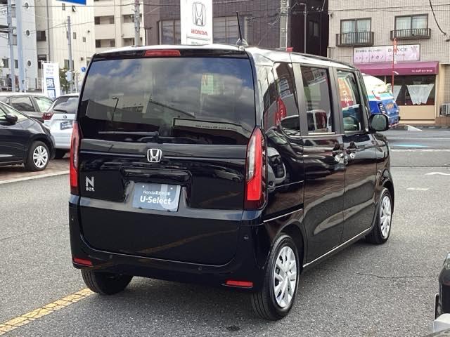 Ｎ－ＢＯＸ ベースグレード　禁煙車　当社元試乗車　ホンダセンシング　純正９インチナビ　ミュージックサーバー　Ｂｌｕｅｔｏｏｔｈ　ＵＳＢ　フルセグ　リアカメラ　ＥＴＣ　助手席側電動ドア　純正フロントドラレコ　カーテンエアバッグ（36枚目）