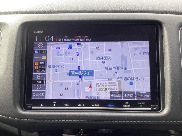 ナビゲーションはギャザズメモリーナビ（ＶＸＭ−２１７ＶＦＥｉ）が装着されております。ＡＭ、ＦＭ、ＣＤ、ＤＶＤ再生、ＵＳＢ、フルセグＴＶ、Ｂｌｕｅｔｏｏｔｈがご使用いただけます。