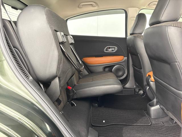 ヴェゼル ハイブリッドＺ　ワンオーナー　点検パック当社実施済み　純正ナビ　Ｂｌｕｅｔｏｏｔｈ　ＵＳＢ　フルセグ　リアカメラ　ＥＴＣ　衝突被害軽減ブレーキ　カーテンエアバッグ　シートヒーター　ＬＥＤ　純正１７インチアルミホイール（37枚目）