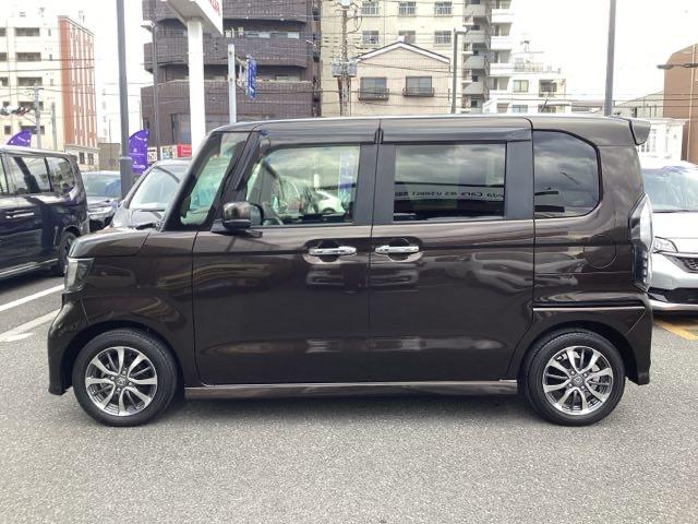N-BOXカスタム L・スロープ 禁煙車 ワンオーナー 点検パック当社実施済み ナビ ミュージックサーバー Bluetooth USB フルセグ リアカメラ ETC シートヒーター 両側電動ドア LED 純正14インチアルミホイール(37枚目)