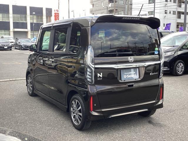 N-BOXカスタム L・スロープ 禁煙車 ワンオーナー 点検パック当社実施済み ナビ ミュージックサーバー Bluetooth USB フルセグ リアカメラ ETC シートヒーター 両側電動ドア LED 純正14インチアルミホイール(40枚目)