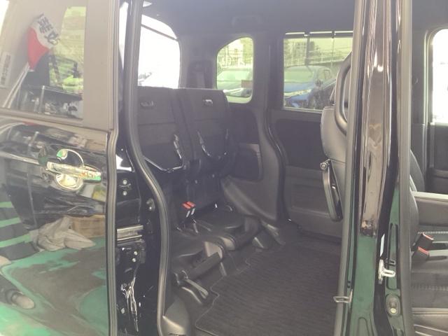 N-BOXカスタム Lターボ 禁煙車 ワンオーナー 点検パック当社実施済み 純正ナビ ミュージックサーバー Bluetooth USB フルセグ リアカメラ ETC パドルシフト 両側電動ドア サイドカーテンエアバッグ 1オーナー(35枚目)