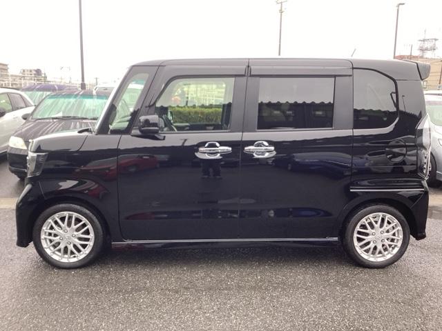 N-BOXカスタム Lターボ 禁煙車 ワンオーナー 点検パック当社実施済み 純正ナビ ミュージックサーバー Bluetooth USB フルセグ リアカメラ ETC パドルシフト 両側電動ドア サイドカーテンエアバッグ 1オーナー(41枚目)