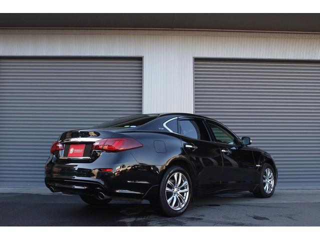 フーガハイブリッド VIP 後期型 メーカーナビ アラウンドビューモニター 茶革電動/オットマン/シートヒーター/エアシート レーダークルーズ 純正18インチAW エマージェンシーブレーキ 障害物センサー ドラレコ ETC(3枚目)