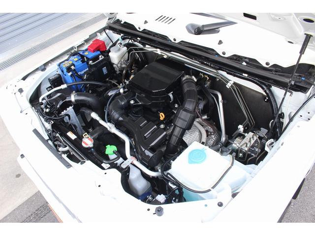 ジムニー ＸＣ　Ｆ５　３型　同色フロントバンパー　社外グリル　カヤバＮＥＷ　ＳＲ　ＭＣショック　９インチナビ　バックカメラ　フルセグＴＶ　Ｂｌｕｅｔｏｏｔｈ接続　ＥＴＣ　レーンキープアシスト（31枚目）