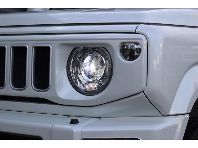 ジムニー ＸＣ　Ｆ５　３型　同色フロントバンパー　社外グリル　カヤバＮＥＷ　ＳＲ　ＭＣショック　９インチナビ　バックカメラ　フルセグＴＶ　Ｂｌｕｅｔｏｏｔｈ接続　ＥＴＣ　レーンキープアシスト（33枚目）