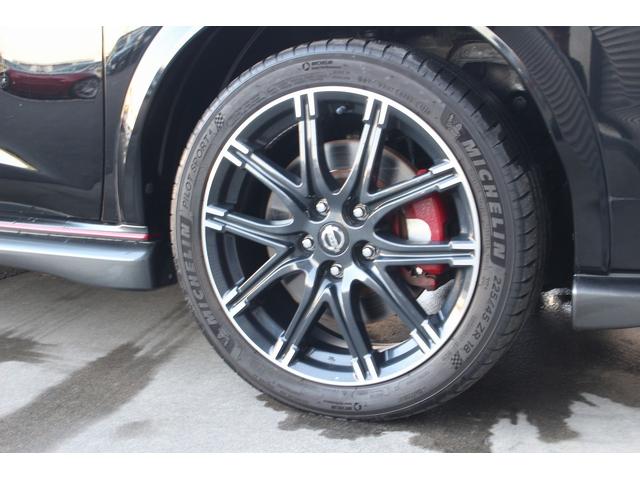 ジューク ニスモ RS RS専用サスペンション/フロントブレーキローター/リヤベンチレーテッドディスクブレーキ/赤塗装ブレーキキャリパー ニスモ専用レカロシート 社外ナビ フルセグTV ETC 全周囲カメラ(22枚目)