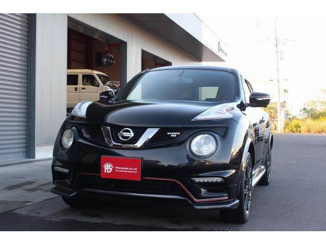 ジューク ニスモ RS RS専用サスペンション/フロントブレーキローター/リヤベンチレーテッドディスクブレーキ/赤塗装ブレーキキャリパー ニスモ専用レカロシート 社外ナビ フルセグTV ETC 全周囲カメラ(27枚目)