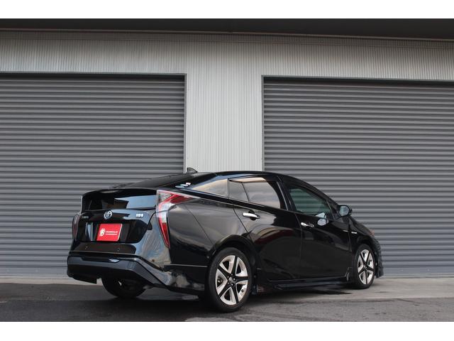 プリウス Aツーリングセレクション モデリスタF/S/Rエアロ アルパイン9インチナビ バックカメラ フルセグTV Bluetooth接続 ETX 革シート シートヒーター レーダークルーズコントロール コーナーセンサー LEDライト(3枚目)