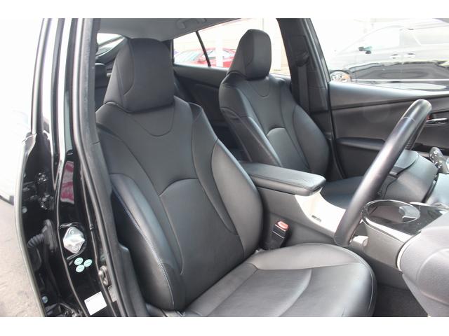 プリウス Aツーリングセレクション モデリスタF/S/Rエアロ アルパイン9インチナビ バックカメラ フルセグTV Bluetooth接続 ETX 革シート シートヒーター レーダークルーズコントロール コーナーセンサー LEDライト(7枚目)