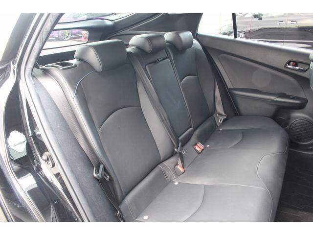 プリウス Aツーリングセレクション モデリスタF/S/Rエアロ アルパイン9インチナビ バックカメラ フルセグTV Bluetooth接続 ETX 革シート シートヒーター レーダークルーズコントロール コーナーセンサー LEDライト(8枚目)