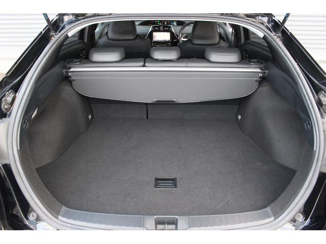 プリウス Aツーリングセレクション モデリスタF/S/Rエアロ アルパイン9インチナビ バックカメラ フルセグTV Bluetooth接続 ETX 革シート シートヒーター レーダークルーズコントロール コーナーセンサー LEDライト(9枚目)