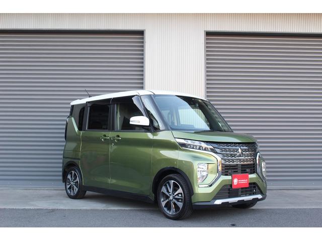 eKクロススペース T プレミアム マイパイロット 純正9インチナビ 全周囲カメラ フルセグTV シートヒーター 両側パワースライドドア Bluetooth 前後ドライブレコーダー ETC USB クリアランスソナー LEDヘッドライト(2枚目)