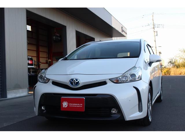 プリウスアルファ S 後期 7人乗り 社外ナビ 後席モニター バックカメラ フルセグTV Bluetooth ETC スマートキー ステアリングスイッチ 社外16インチアルミ LEDフォグ オートライト(31枚目)