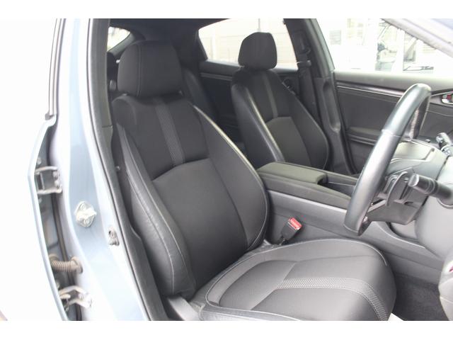 シビック ハッチバック　ホンダセンシング　後期　Ｆ．Ｓ．Ｒエアロキット　ハーフレザー　パワシート　シートヒーター　純正ナビ　バックカメラ　フルセグＴＶ　　ＥＴＣ　ＵＳＢ接続　ドライブレコーダ　レーダークルーズコントロール　レーンキープ（7枚目）