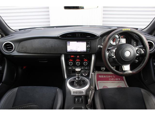 86 GTリミテッド 後期 6MT BLITZマフラー KYBサス/ショック アドバンレーシング17インチAW LEDヘッドライト&フォグ シートヒーター 純正ナビ バックカメラ フルセグTV Bluetooth(5枚目)