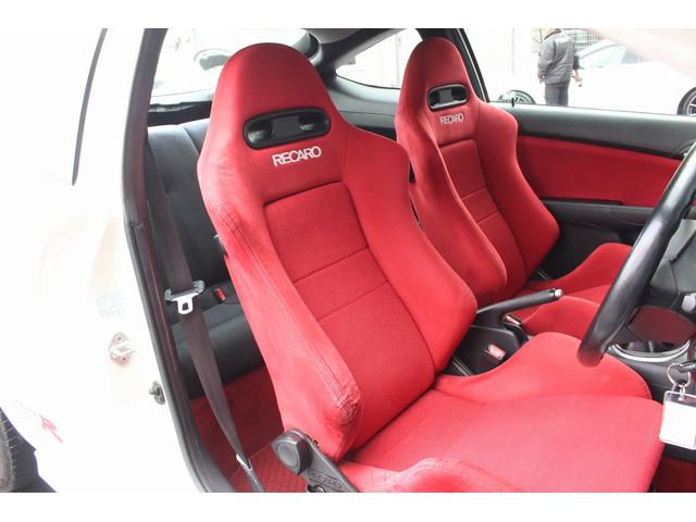 インテグラ タイプR 後期型 6MT 大型リヤウィング 柿本改マフラー レイズ17インチアルミ HIDヘッドライト キーレスキー 純正レカロシート Bluetooth接続 USB接続 CD再生(7枚目)