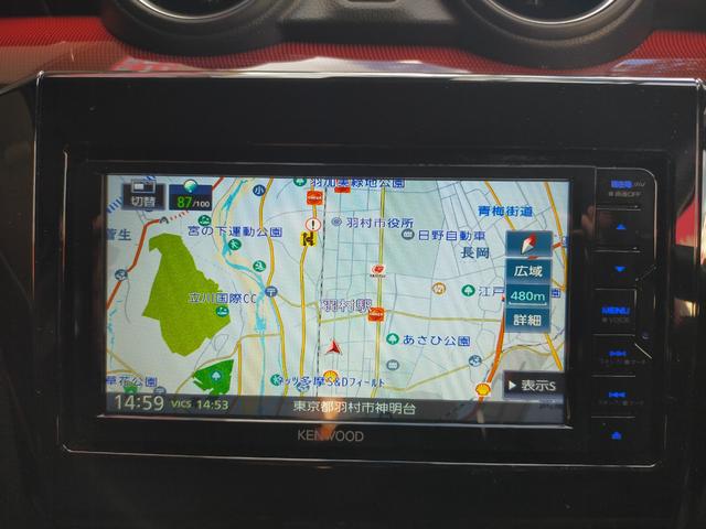 スイフトスポーツ ベースグレード ワンオーナー 禁煙 衝突被害軽減ブレーキ BSM ナビ フルセグ バックカメラ DVD再生 Bluetooth 前後ドラレコ ETC アダプティブクルコン LEDライト パドルシフト シートヒーター(4枚目)