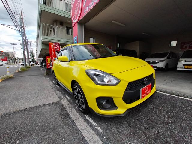 スイフトスポーツ ベースグレード ワンオーナー 禁煙 衝突被害軽減ブレーキ BSM ナビ フルセグ バックカメラ DVD再生 Bluetooth 前後ドラレコ ETC アダプティブクルコン LEDライト パドルシフト シートヒーター(14枚目)