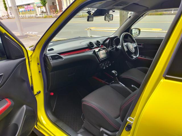 スイフトスポーツ ベースグレード ワンオーナー 禁煙 衝突被害軽減ブレーキ BSM ナビ フルセグ バックカメラ DVD再生 Bluetooth 前後ドラレコ ETC アダプティブクルコン LEDライト パドルシフト シートヒーター(26枚目)