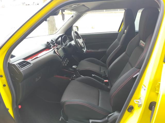 スイフトスポーツ ベースグレード ワンオーナー 禁煙 衝突被害軽減ブレーキ BSM ナビ フルセグ バックカメラ DVD再生 Bluetooth 前後ドラレコ ETC アダプティブクルコン LEDライト パドルシフト シートヒーター(27枚目)