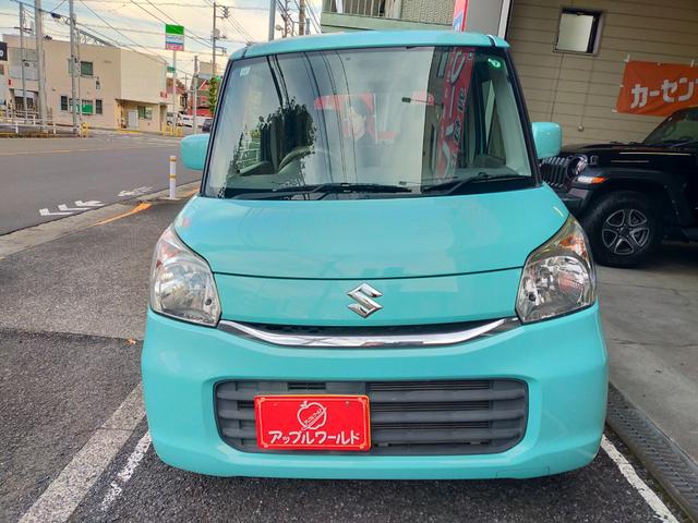 スペーシア G ワンオーナー 禁煙 エネチャージ 両側スライドドア 純正ナビ 地デジフルセグテレビ DVD再生 Bluetooth対応 ETC シートヒーター プッシュスタート スマートキー2個 記録簿7枚(4枚目)