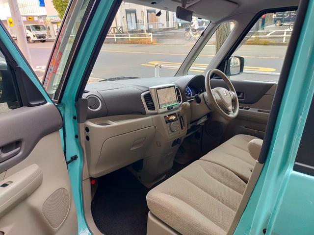 スペーシア G ワンオーナー 禁煙 エネチャージ 両側スライドドア 純正ナビ 地デジフルセグテレビ DVD再生 Bluetooth対応 ETC シートヒーター プッシュスタート スマートキー2個 記録簿7枚(18枚目)