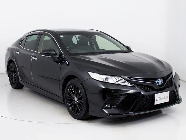 カムリ ＷＳブラックエディション　（禁煙）（特別仕様）（ＪＢＬサウンドシステム）（メーカーオプションＳＤナビ）（黒本革）（シートヒーター）（パワーシート）（トヨタセーフティセンス）（ＢＳＭ）（クリアランスソナー）（ＬＥＤヘッドライト）（19枚目）