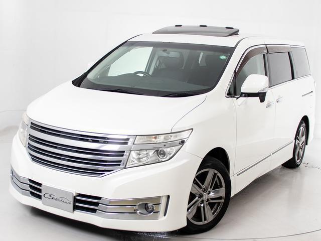 エルグランド ライダー　黒クロスシート　マニュアルシート　（禁煙車）（８人乗りフルフラットシート）（サンルーフ）（後席モニター）黒ハーフレザー／両側自動ドア／純正ＨＤＤナビ／バックカメラ／ビルトインＥＴＣ／Ｂｌｕｅｔｏｏｔｈ接続／フルセグＴＶ／（10枚目）