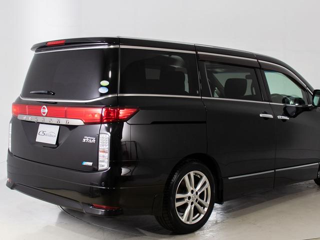 エルグランド ２５０ハイウェイスター　（禁煙車両）（両側電動スライドドア）８人乗りフルフラットシー／全周囲カメラ／後席モニター／メーカーオプションナビ／ハーフレザーシートＡＣ１００Ｖ電源／クリアランスソナー／ＨＩＤヘッドライト／フルセグ（15枚目）