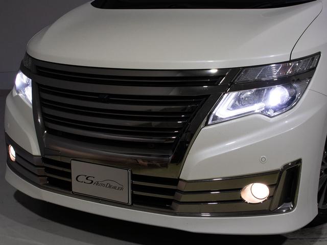 エルグランド ライダー ブラックライン (禁煙車)(インテリジェントクルーズコントロール)黒本革席/エマージェンシーブレーキ/ツインサンルーフ/全周囲カメラ/後席モニター/純正HDDナビ/両側電動スライドドア/パワーバックドア/記録簿6枚/(12枚目)