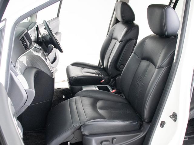 エルグランド ライダー ハイパフォーマンススペック ブラックライン (点検記録簿10枚)(インテリジェントクルーズコントロール)(エマージェンシーブレーキ)黒本革/全周囲カメラ/専用ECU・ダウンサス・ボディ補強/両側自動ドア/パワーバックドア/純正HDDナビ/(24枚目)