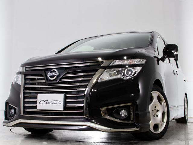 エルグランド ２５０ハイウェイスターＳ　アーバンクロム　（禁煙車）（両側電動スライドドア）ＴＥＩＮ車高調／社外１８インチホイール／点検記録簿１０枚／後席モニター／クルーズコントロール／ハーフレザーシート／バックカメラ／Ｂｌｕｅｔｏｏｔｈ接続／フルセグＴＶ（13枚目）