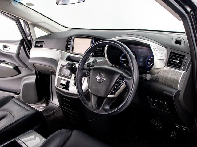 エルグランド ライダー ブラックライン (禁煙車)(黒本革シート)インテリジェントクルーズコントロール/エマージェンシーブレーキ/25年製TOYOタイヤ/標識検知機能/車線逸脱警報/カラーバックカメラ/両側電動スライドドア/後席モニター/(35枚目)