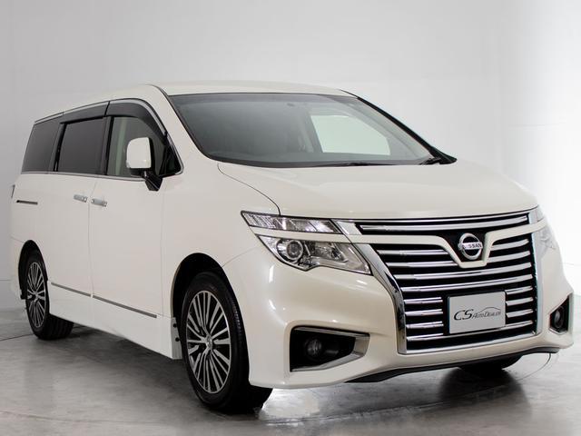 エルグランド ２５０ハイウェイスターＳ　（禁煙車）（両側電動スライドドア）ハーフレザーシート／クルーズコントロール／後席モニター／ＬＥＤヘッドライト／バックカメラ／後席オットマン／フルセグＴＶ／Ｂｌｕｅｔｏｏｔｈ接続／ビルトインＥＴＣ（13枚目）