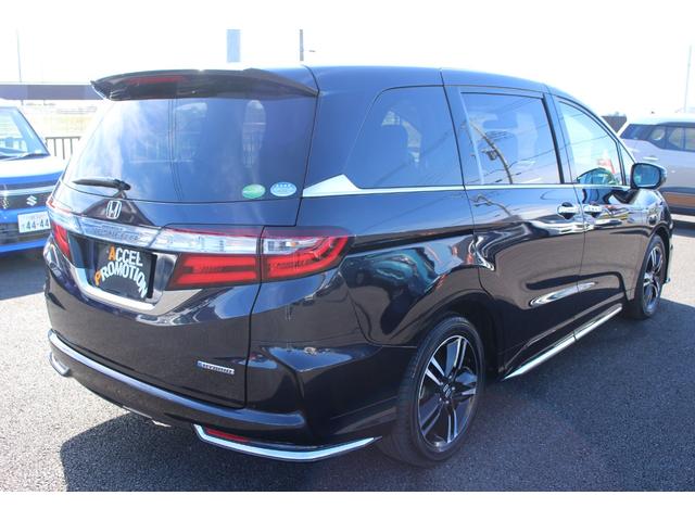 オデッセイハイブリッド ハイブリッドアブソルート・ホンダセンシングEXパック 全国対応2年保証付 車検整備付 衝突軽減ブレーキ ナビTV バックモニター 両側パワースライドドア ハーフレザー オットマン パワーシート Bluetooth 純正アルミホイール ETC スマートキー(36枚目)