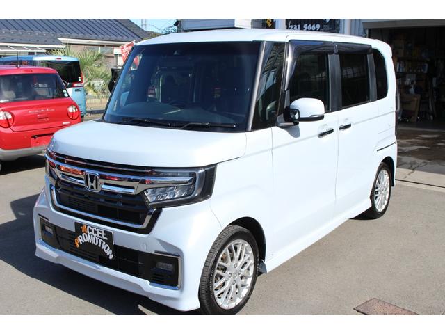 N-BOXカスタム Lターボ 全国対応2年保証付 車検整備付 衝突軽減ブレーキ ナビTVバックモニター 両側パワースライドドア ETCスマートキー ハーフレザー Bluetooth接続 純正アルミホイール ターボ コーナーセンサー(38枚目)