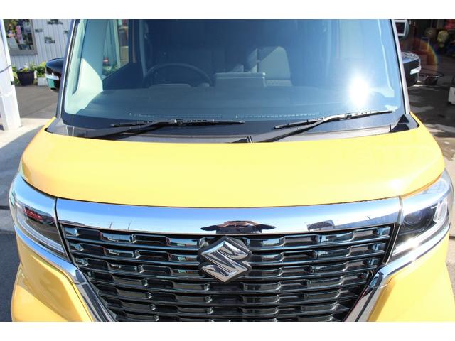 スペーシアカスタム ハイブリッドＸＳ　全国対応２年保証付　車検整備付　衝突軽減ブレーキ　ナビＴＶバックモニター　両側パワースライドドア　スマートキー　Ｂｌｕｅｔｏｏｔｈ　シートヒーター　アイドリングストップ　ハーフレザー　２トーンカラー（36枚目）